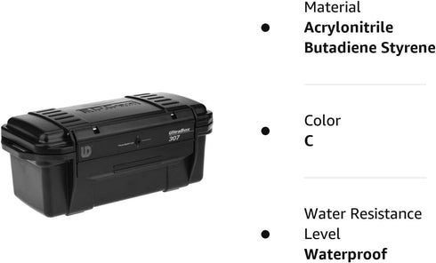 Outdoor Shockproof AntiPressure Airtight Survival Case, Waterproof Container Storage Carry Box for Fishing