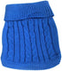 FAMI Dog Clothes, Soft Puppies Sweater, Winter Outfit for Small Dogs XS S, Cat Apparel, Dark Blue