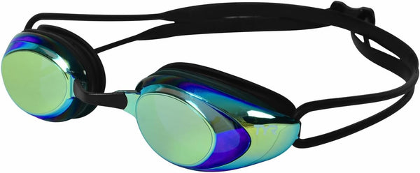 TYR Blackhawk Racing Swim Goggles, Men’s and Women’s, Anti-Fog, UV Protection, Mirrored or Clear