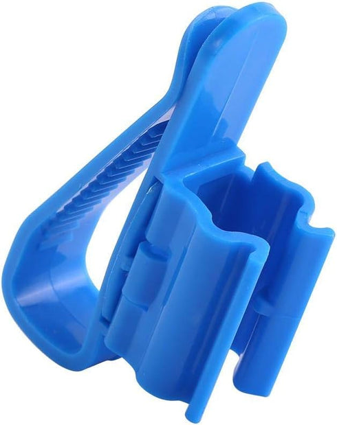 Tube Clip, 2Pcs Multifunction Plastic Adjustable Fish Mounting Clip for Water Pipe Tube Clamp