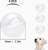 WishLotus 10pcs Squeakers, 35mm Plastic Squeakers for Dog Toys, Toy Noise Maker Insert Replacement for Repairing Old Toys & Sound Again Pet Supply (60mm)