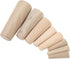 KIMISS Tapered Wood Plugs, 10pcs Marine Through Hull Emergency Soft Wood Plugs Set