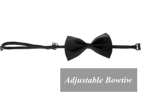 Dog Graduation Cap and Bowtie Collar Set, Pet Grad Costume