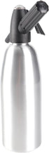 Denash 1L Soda Siphon Bottle,Portable Retro Alloy Soda Siphon, Carbonated Seltzer Water Maker with Pressure Regulator