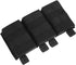 Triple Molle Mag Pouch, Tactical Open Top 5.56 M4 M16 Magazine Holder with Quick Release