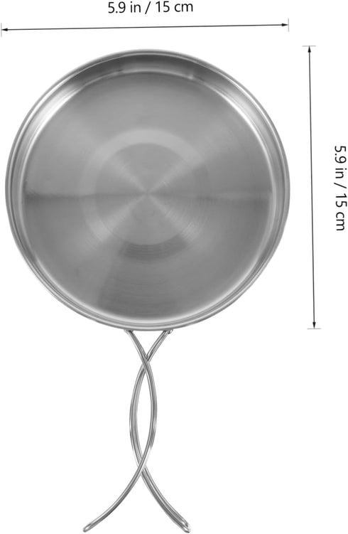 1set Happyyami Outdoor Cooking Pot Stainless Steel Cookware for Camping Hiking and Picnics Lightweight Easy to Clean