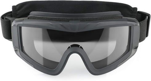 xaegistac Tactical Airsoft Goggles Safety Glasses Anti Fog for Hunting Cycling