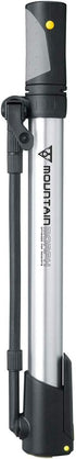 Topeak Mountain Morph Bike Pump - Silver/Black, 35 x 5.8 x 3 cm