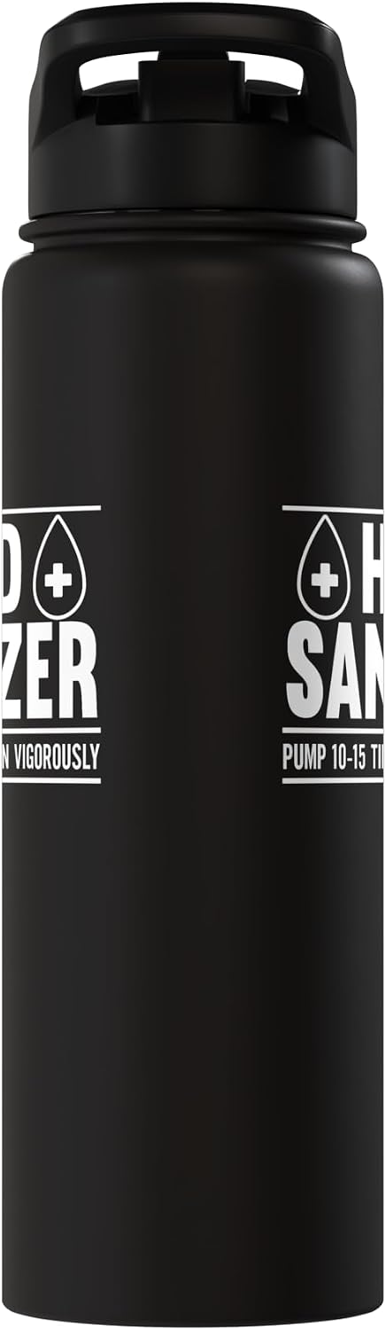 Funny Adult Humor SteMi Apparel Hand Sanitizer Adult Humor Funny Dirty Jokes Sarcastic Stainless Steel Insulated Water