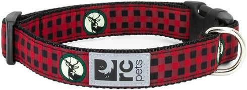 RC Pets Adjustable Dog Clip Collar, 1 Inch, Medium, Urban Woodsman