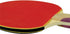 Vortex Table Tennis Racket 2-Player Set, Pips-Out with Sponge, Red & Black Rubber Surface