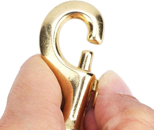 Brass Hook Lobster Clasps, Cat Dog Traction Leash Clips, Pet Leash Rope Clasps