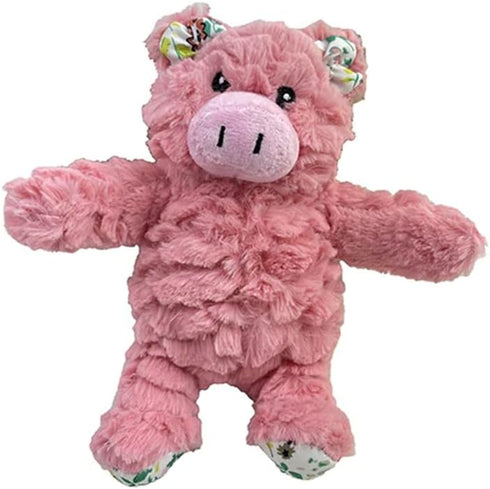 Pet Lou Pig Plush Squeaker Dog Toy, 9-inch Height