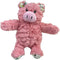 Pet Lou Pig Plush Squeaker Dog Toy, 9-inch Height