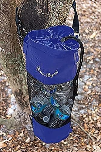Portable Mesh Trash Bag for Boat - Washable Leakproof Outdoor Garbage Bags for Boat, Kayak or Camper Lightweight