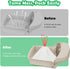 120 Pack 3/4 SZEE Automatic Waste Bags Compatible with Litter Box Robot and Other Automatic Cat Litter Box, Waste