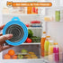 2 Pack Pet Food Can Lids, Silicone Food Can Covers for Dog and Cat, BPA Free/Food Safe/Universal, Green/Blue