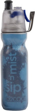 O2COOL ArcticSqueeze Insulated Squeeze Bottle, 20 oz., Blue/Blue Splash