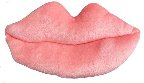 Generic Pink Lips Plush Fetch Dog Toy Pet-Safe, Machine-Washable Material with Squeaker for Bonding, Play Time, Mental