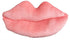 Generic Pink Lips Plush Fetch Dog Toy Pet-Safe, Machine-Washable Material with Squeaker for Bonding, Play Time, Mental