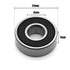 Wellgo 608-2RS Ball Bearings, Double Rubber Sealed Miniature Deep Groove Bearings, 10pcs for Skateboards