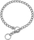 SGODA 304 Stainless Steel Chain Dog Training Choke Collar, Total Length 20 in, 2.5 mm