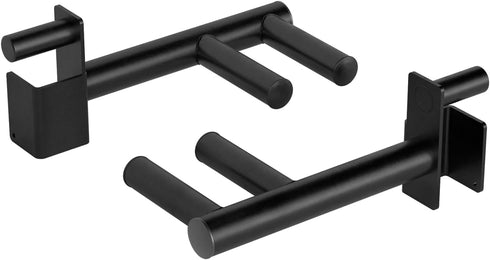 Yes4All 350 LBS Capacity Dip Bars for 2x2 with 1" SIDE Hole Power Cage, Squat Rack Attachments for Dips, Pull Up,
