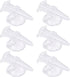 NIHUIFA 6pcs Automatic Shrimp Feeding Cups PVC Suction Cup Shrimp Feeders for Easy