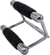 LAT Pull Down Bar, Deluxe Strength Training Single Double D Handle Tricep Rope, V-Shaped Rotating Straight Press Down
