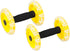 Toddmomy Abdominal Roller Workout Roller, Yellow Fitness Device, Ab Wheel Dumbbell Equipment