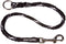 EzyDog Standard 24-Inch Rope Dog Leash Extension - Black - Reflective Trim for Nighttime Safety