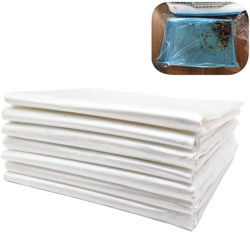 Disposable Rabbit Cage Liner, Plastic Bunny Cage Mat Film for Small Animals, 50PCS Universal Toilet Film, 37.4'' x