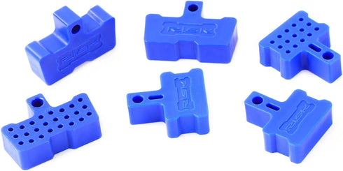 Hydraulic Disc Brake Bleed Blocks Compatible with Shimano, AVID SRAM, Pack of Assorted 4 pcs