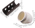 2pcs IMIKEYA Aquarium Shrimp Hideout and Betta Fish Cave Ceramic Breeding Shelter with Small Semi-Circular Holes Fish