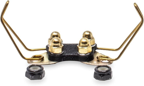 Educator CPAD-011 Dog Training Collar Receiver Contact Pad, Winged Ultra Comfort Brass, Reduces Irritation for Long
