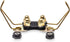Educator CPAD-011 Dog Training Collar Receiver Contact Pad, Winged Ultra Comfort Brass, Reduces Irritation for Long