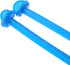 XAGMODSHN 5Pcs Plastics Bird Stand Bright Color Perches Training Tool Paw Grinding Toy for Birds Cage Accessories