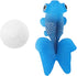 Pssopp Aquarium Fake Fish Decoration, Artificial Blue Goldfish Betta Fish Decoration Silicone Swimming Gold Fish Small Lifelike Fake Fish Funny Fish Tank Ornaments