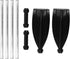 Oars Boat 210cm/82.7in Detachable Afloat Oars, Aluminum Alloy Paddles for Boat, Kayak, Raft, Canoe