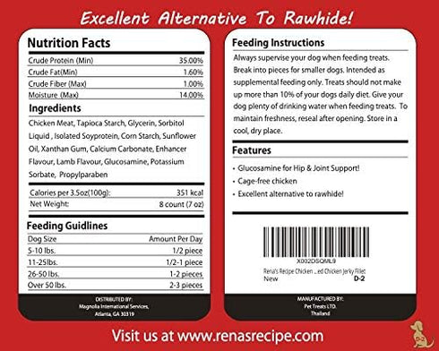 Rena's Recipe Chicken Fillet Sticks (8 Count)