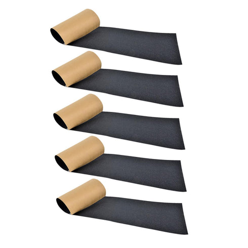Yardwe 5pcs Non Slip Grip Tape for Skateboards and Fingerboards Easy to