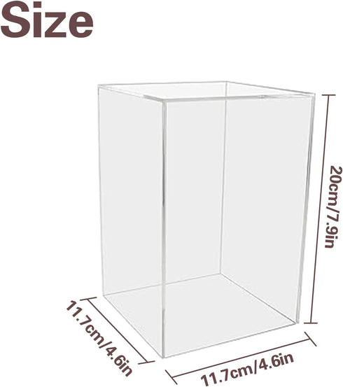 Negative Pressure Fish Tank, Clear Fish Elevator Inverted Aquarium above Water Fish Tank Water Auto-Refill Transparent Vacuum Suspended Fish Tank Fish Tank Water Level Maintenance Aquarium Decoration