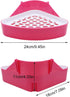 Chinchilla Litewoo Rabbit Litter Box Toilet Bunny Corner Litter Pan Pet Toilet Potty for Guinea Pigs Hamster Ferret