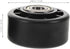 2-Pack 2.75X2.75X1.18In Fitness Equipment Wheel Durable Plastic Roller Wheel Replacement for Exercise Bikes Treadmills