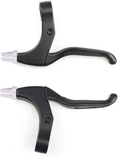 WAKE Bicycle Brake Levers 2pcs, Anti-Skid Mountain Bike Brake Handles, 4 Finger, Aluminum Alloy