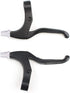 WAKE Bicycle Brake Levers 2pcs, Anti-Skid Mountain Bike Brake Handles, 4 Finger, Aluminum Alloy