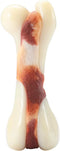 Tikaton Indestructible Dog Chew Toys for Aggressive Chewers, Beef Flavor Durable Teething Bones for Puppies