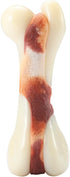 Tikaton Indestructible Dog Chew Toys for Aggressive Chewers, Beef Flavor Durable Teething Bones for Puppies