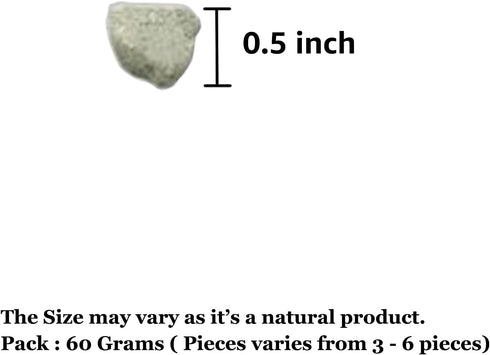 Calcium Rocks for Shrimps, Enhances Pet Color, Provides Hideout, Beneficial for Shedding, 1.7 oz. (50g)