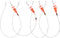 FABULETTA Weighted Popping Cork Fishing Floats, Loud Shrimp Click Beads, High Visibility